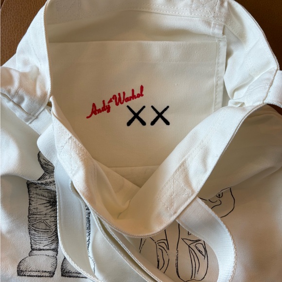 Uniqlo Kaws x Andy Warhol Tote Bag - new without tags - Picture 3 of 3
